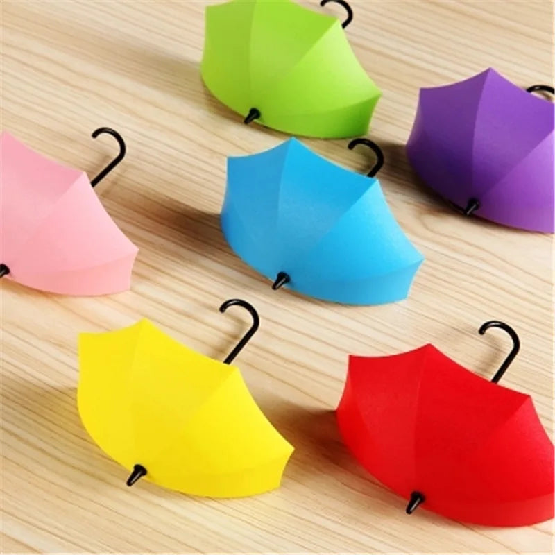 3pcs/set Creative Umbrella Hooks for Hanging Keys