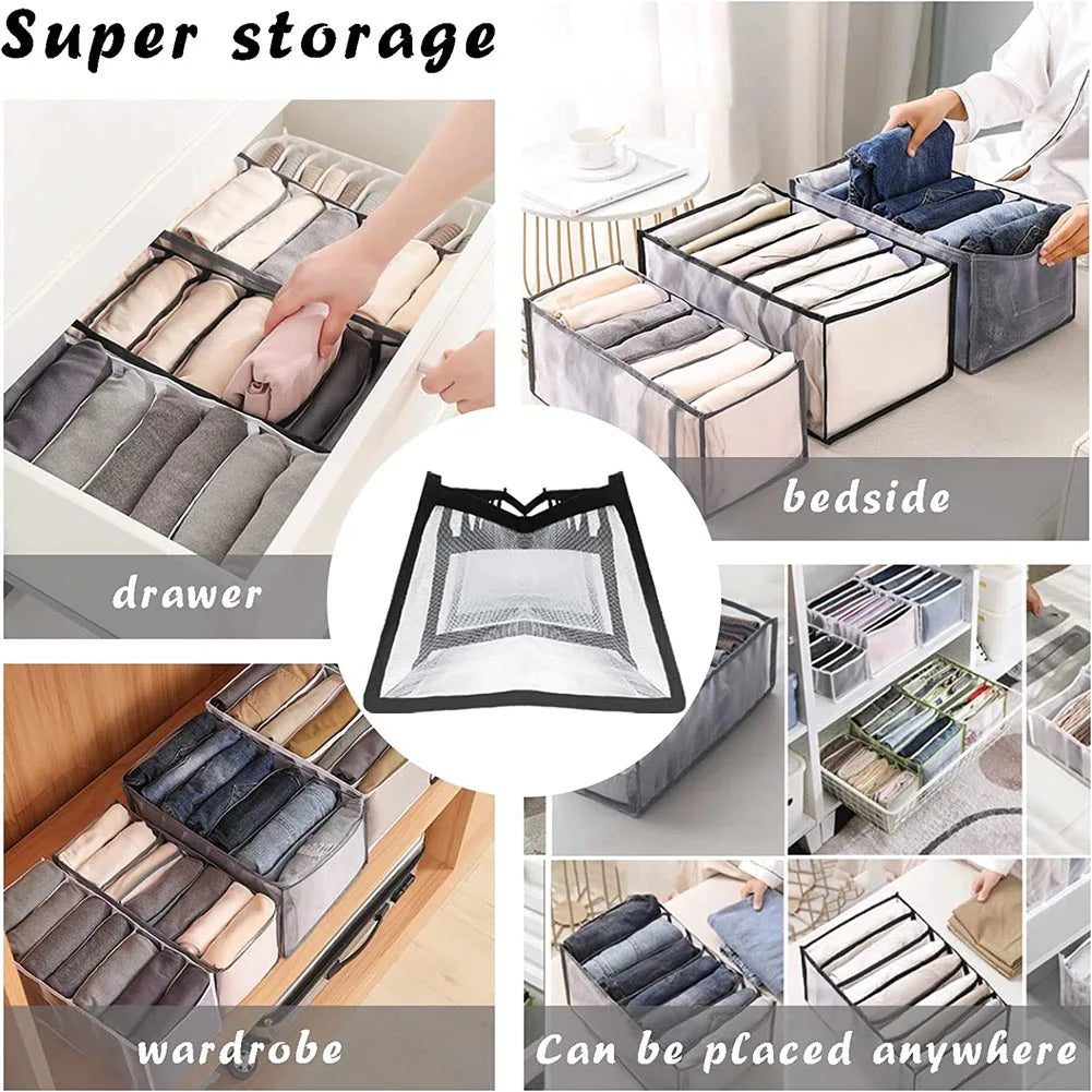 Clothes storage and organization box