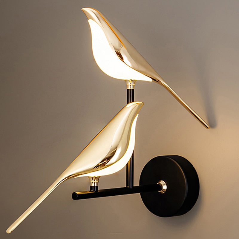 Bird Shaped LED Wall Lamp